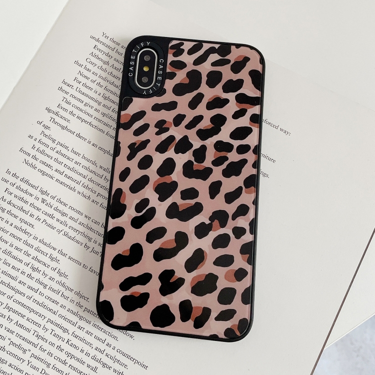 

Mirror Series Classic Leopard Print Pattern Protective Case For iPhone XS Max