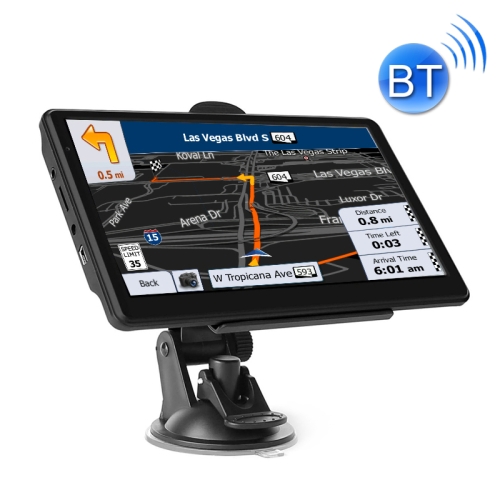 

X20 7 inch Car GPS Navigator 8G+256M Capacitive Screen Bluetooth Reversing Image, Specification:Middle East Map