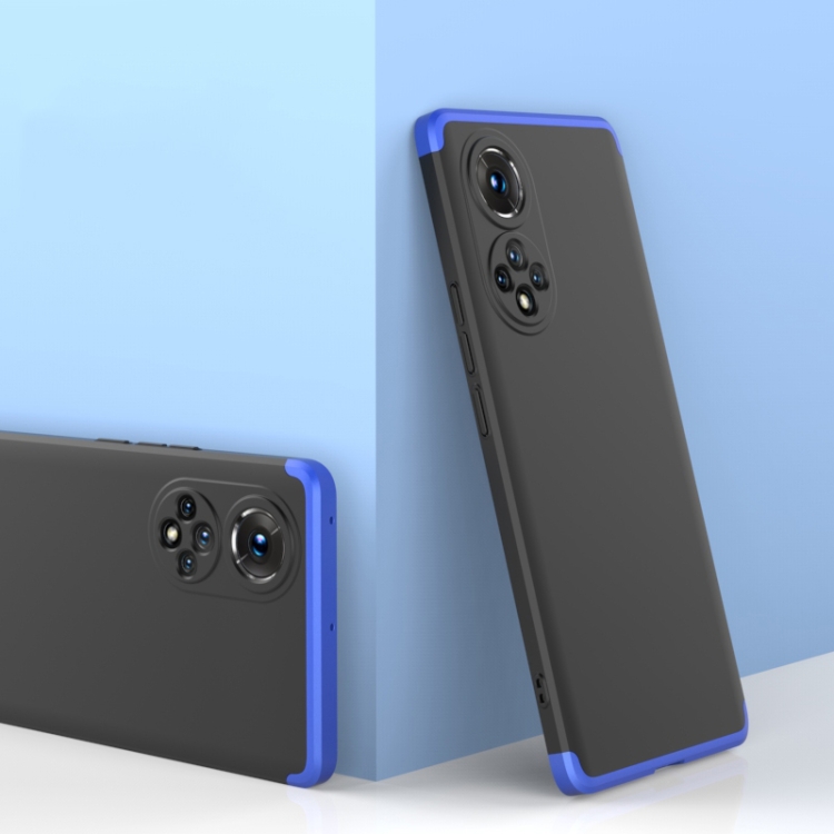 

For Honor 50 GKK Three Stage Splicing Full Coverage PC Case(Black Blue)