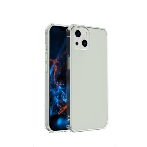 

Straight Side Octagonal Transparent Shockproof TPU Protective Case For iPhone 13 mini