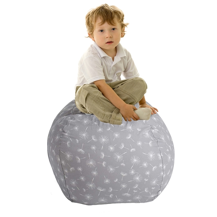 

Soft Toy Children Storage Bag Cloth Cover Sofa Cover, Size:18 inch(Dandelion)