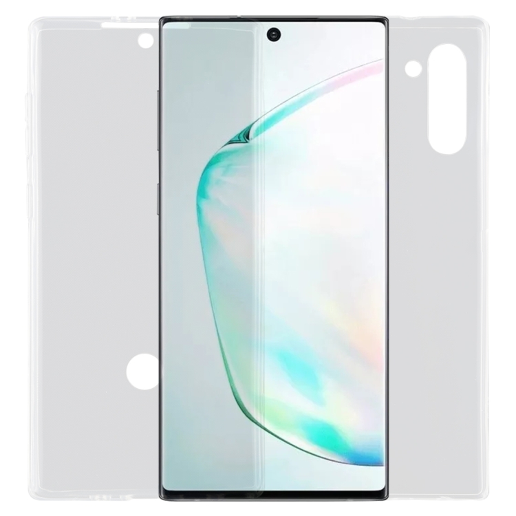 

For Galaxy Note 10 Ultra-thin Double-sided Full Coverage Transparent TPU Case