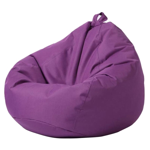 

Oxford Cloth Waterproof Lazy Sofa Cover Bean Bag Cover, Size:70x80cm(Purple)