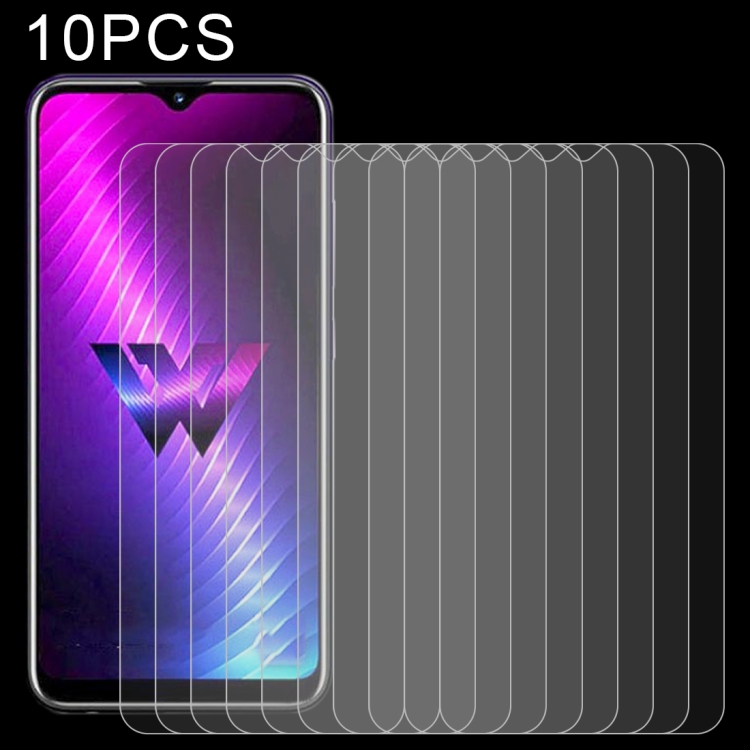 

For LG W31 / W31+ 10 PCS 0.26mm 9H 2.5D Tempered Glass Film