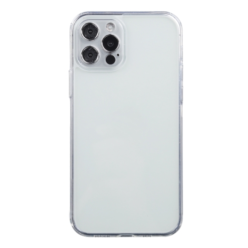 

Transparent Stepless Fine Hole Glass Protective Case For iPhone 12 Pro