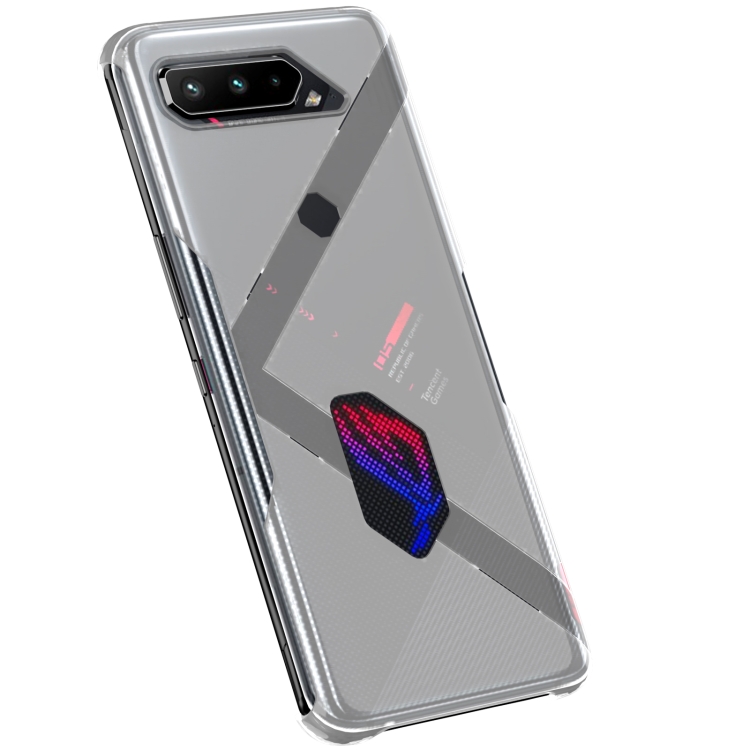 

For Asus ROG Phone 5 Transparent PC Shockproof Protective Case