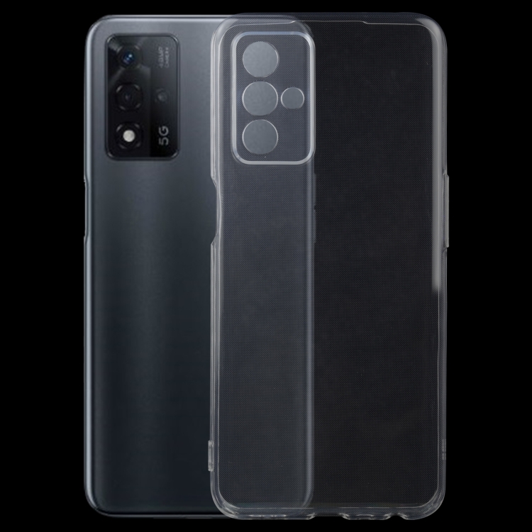 

For OPPO A93s 5G 0.75mm Ultra-thin Transparent TPU Soft Protective Case