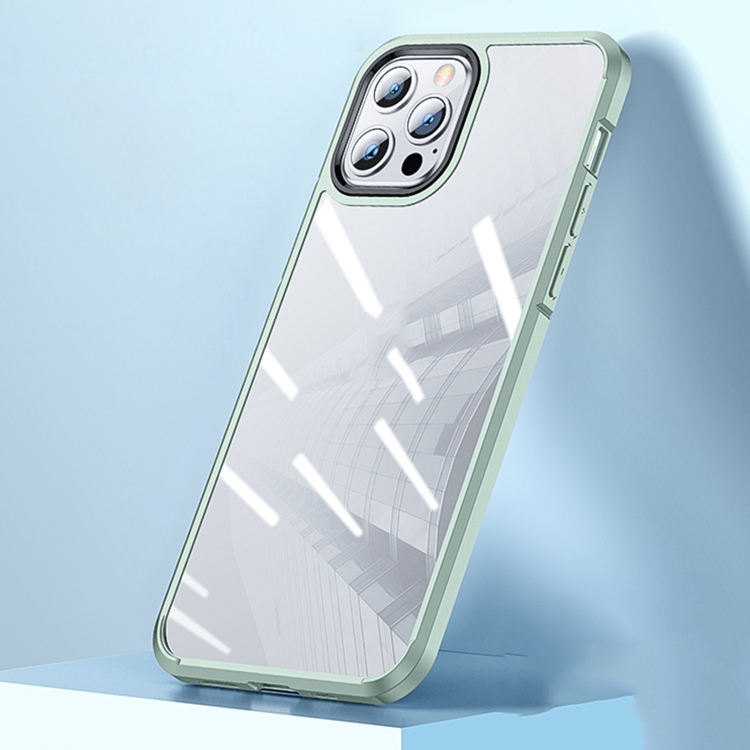 

wlons Ice Crystal PC + TPU Shockproof Case For iPhone 13 Pro(Green)