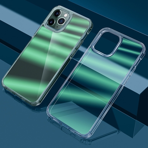 

wlons Dazzle Colour TPU + PC Transparent Protective Case For iPhone 13 Pro Max(Green Light)