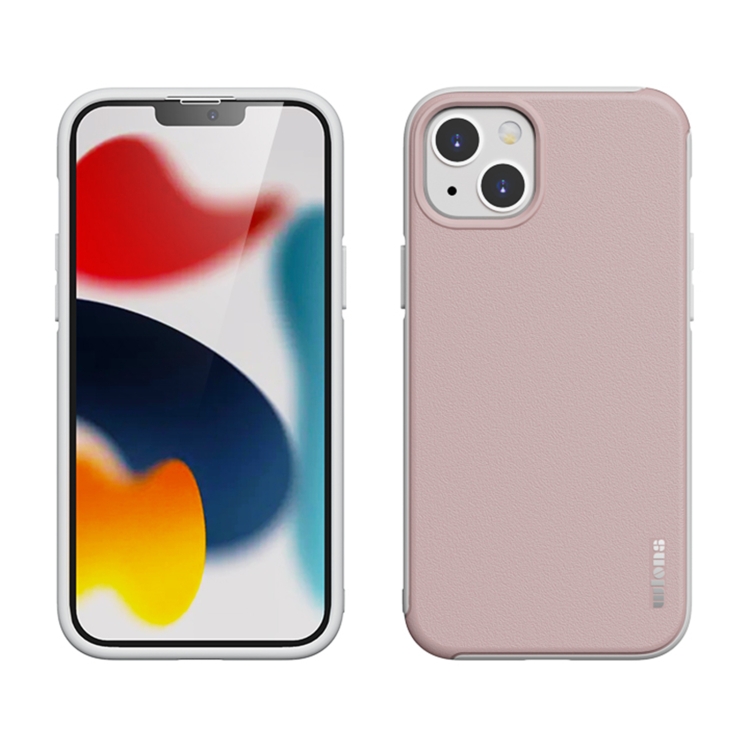

wlons PC + TPU Shockproof Protective Case For iPhone 13(Pink)