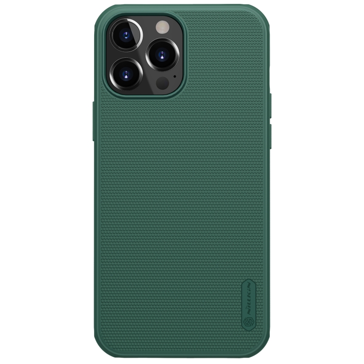 

NILLKIN Super Frosted Shield Pro PC + TPU Protective Case For iPhone 13 Pro Max(Dark Green)