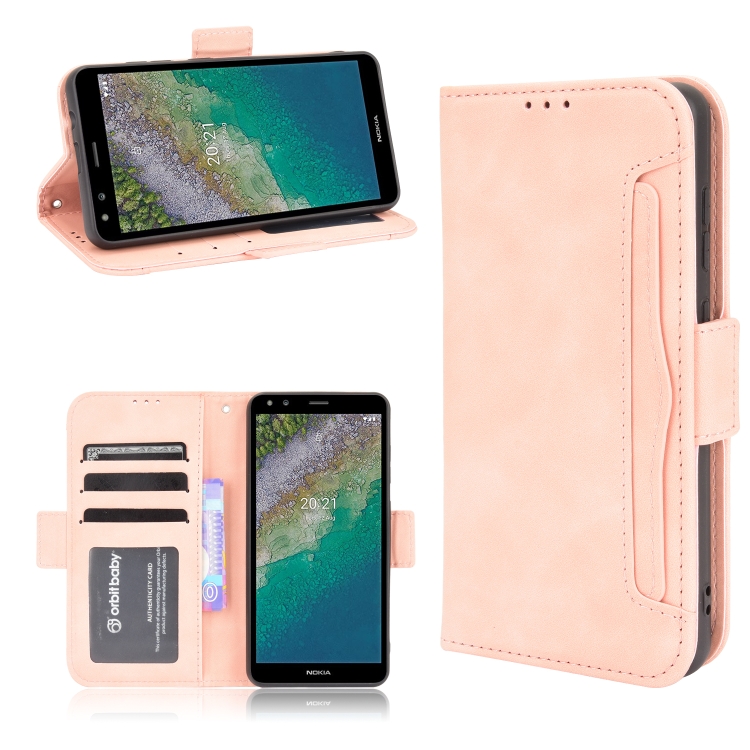 For Nokia C01 Plus Skin Feel Calf Pattern Horizontal Flip Leather Case with Holder & Card Slots & Photo Frame(Pink)
For Nokia C01 Plus Skin Feel Calf Pattern Horizontal Flip Leather Case with Holder & Card Slots & Photo Frame(Pink)