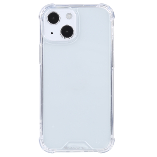 

GOOSPERY SUPER Protect Four Corners Shockproof Soft TPU Case For iPhone 13 mini(Transparent)