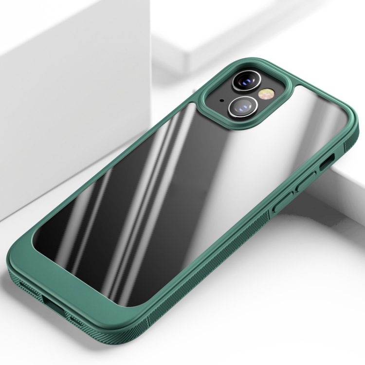 

Shockproof TPU + PC Protective Case For iPhone 13 mini (Dark Green)