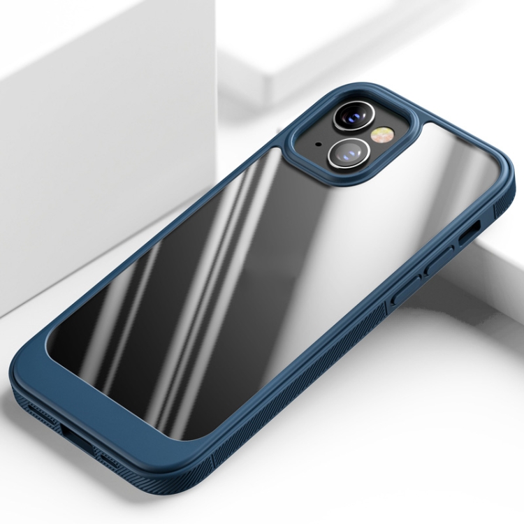 

Shockproof TPU + PC Protective Case For iPhone 13(Navy Blue)