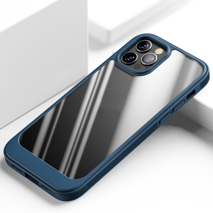 

Shockproof TPU + PC Protective Case For iPhone 13 Pro(Navy Blue)