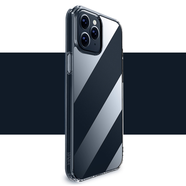 

X-level Space II Series Shockproof Transparent TPU + PC Protective Case For iPhone 13 Pro(Transparent)