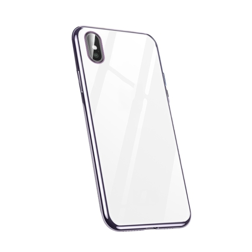 

For iPhone X / XS SULADA Shockproof Ultra-thin TPU Protective Case(Purple)