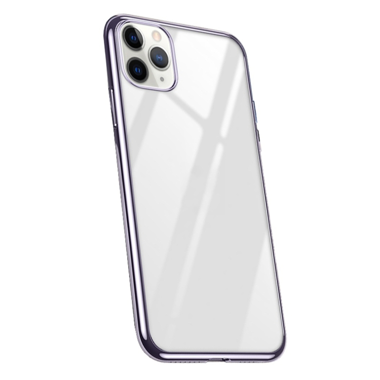 

For iPhone 11 Pro Max SULADA Shockproof Ultra-thin TPU Protective Case(Purple)