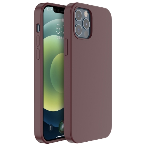 

Mutural Yuemu Series Liquid Silicone Microfiber Protective Case For iPhone 13 mini(Wine Red)