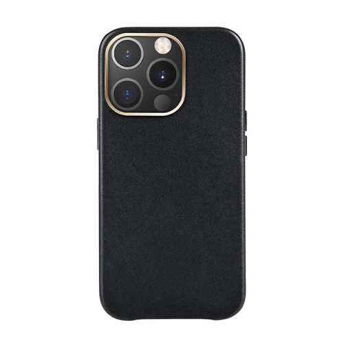 

Mutural Mingdian Series PU + PC Full Coverage Shockproof Protective Case For iPhone 13 Pro Max(Black)