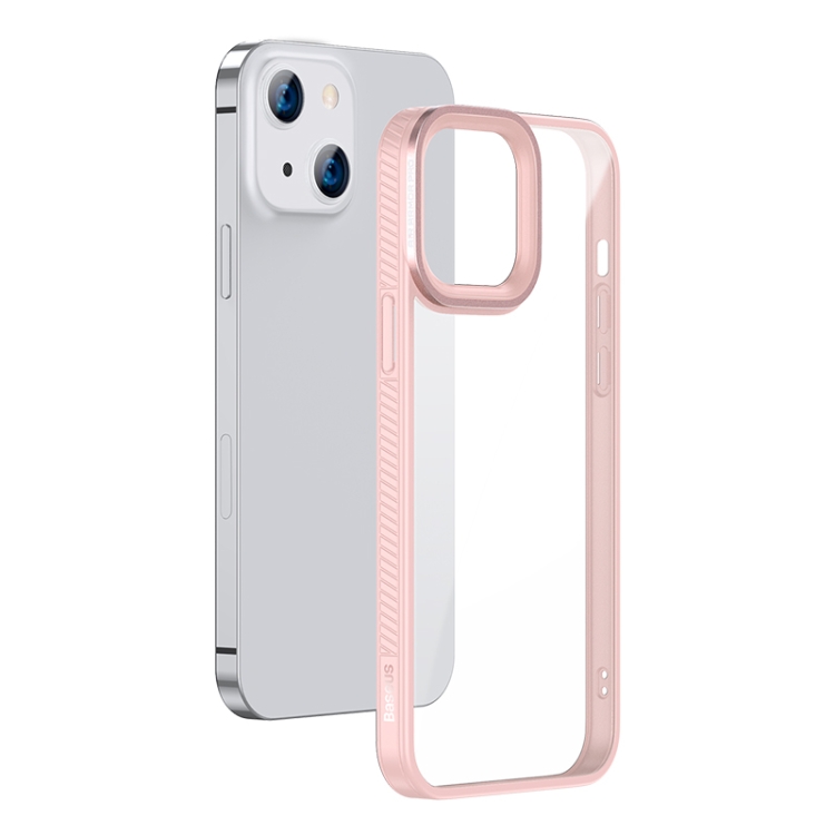 

Baseus Crystal Phone Case For iPhone 13 mini(Pink)