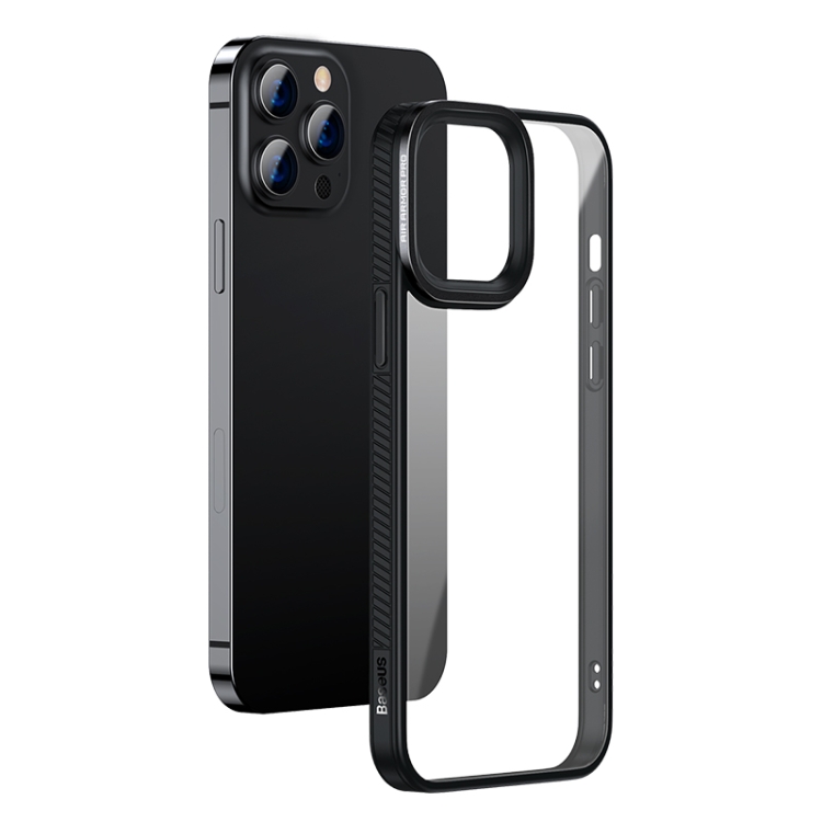 

Baseus Crystal Phone Case For iPhone 13 Pro Max(Black)