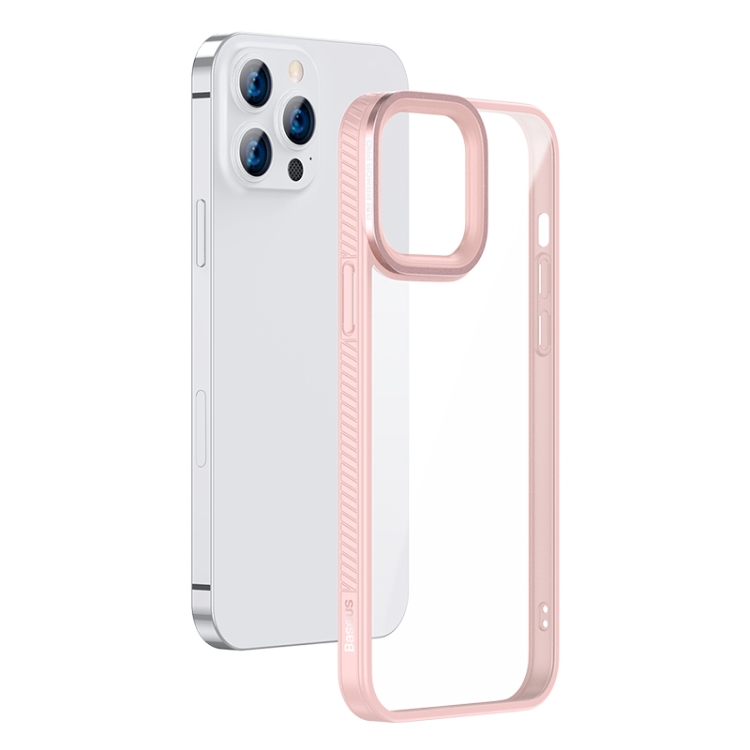 

Baseus Crystal Phone Case For iPhone 13 Pro Max(Pink)