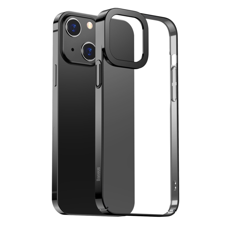 

Baseus Glitter Plating PC Shockproof Protective Case For iPhone 13(Black)