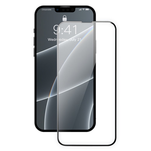 

Baseus 0.4mm Full-screen and Full-glass Corning Tempered Glass Film For iPhone 13 / 13 Pro