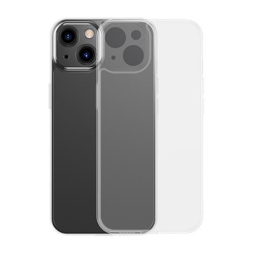 

Baseus Frosted Glass + TPU Shockproof Protective Case For iPhone 13 mini(Transparent)