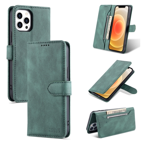 

AZNS Dream Second Generation Skin Feel PU+TPU Horizontal Flip Leather Case with Holder & Card Slots & Wallet For iPhone 13 Pro Max(Green)