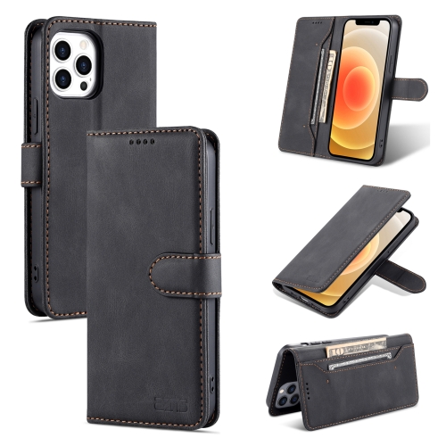 

AZNS Dream Second Generation Skin Feel PU+TPU Horizontal Flip Leather Case with Holder & Card Slots & Wallet For iPhone 13 Pro Max(Black)