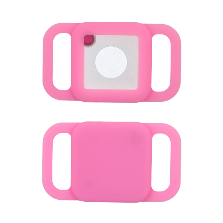 

For Tile Smart Tracker Silicone Protective Case(Rose Red)