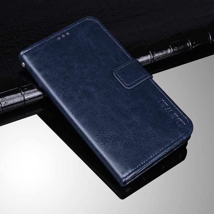 

idewei Crazy Horse Texture Horizontal Flip Leather Case with Holder & Card Slots & Wallet For Xiaomi Mix 4(Blue)