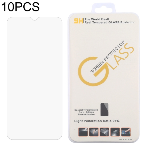 

For Ulefone Note 7T 10 PCS 0.26mm 9H 2.5D Tempered Glass Film