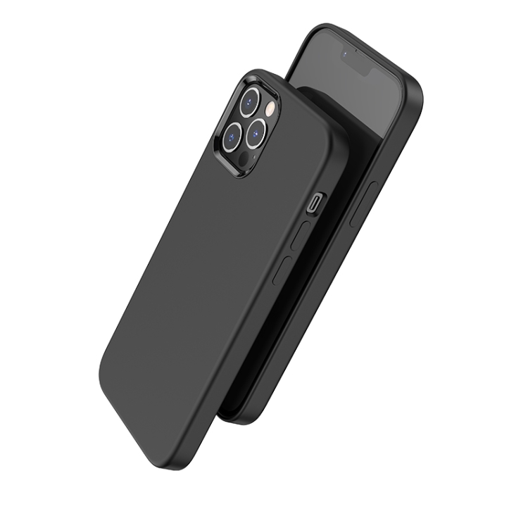

hoco Pure series Silicone Protective Case For iPhone 13 Pro Max(Black)