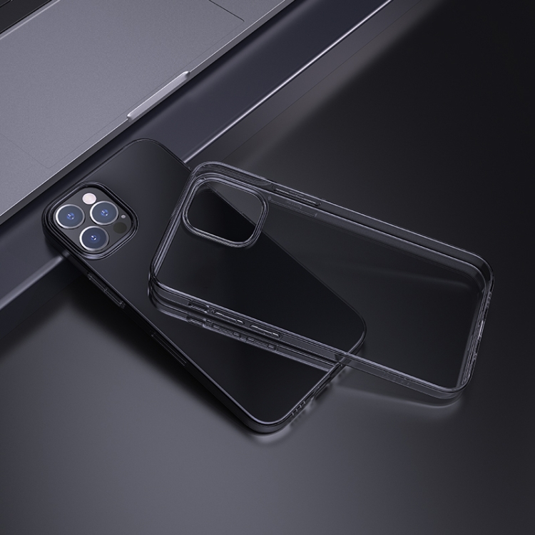 

hoco Light Series TPU Soft Phone Protective Case For iPhone 13 Pro Max(Black)