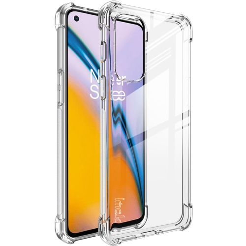For OnePlus Nord 2 5G IMAK All-inclusive Shockproof Airbag TPU Case with Screen Protector(Transparent)