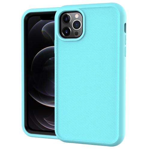 

Solid Color PC + Silicone Shockproof Skid-proof Dust-proof Case For iPhone 13 mini(Mint Green)