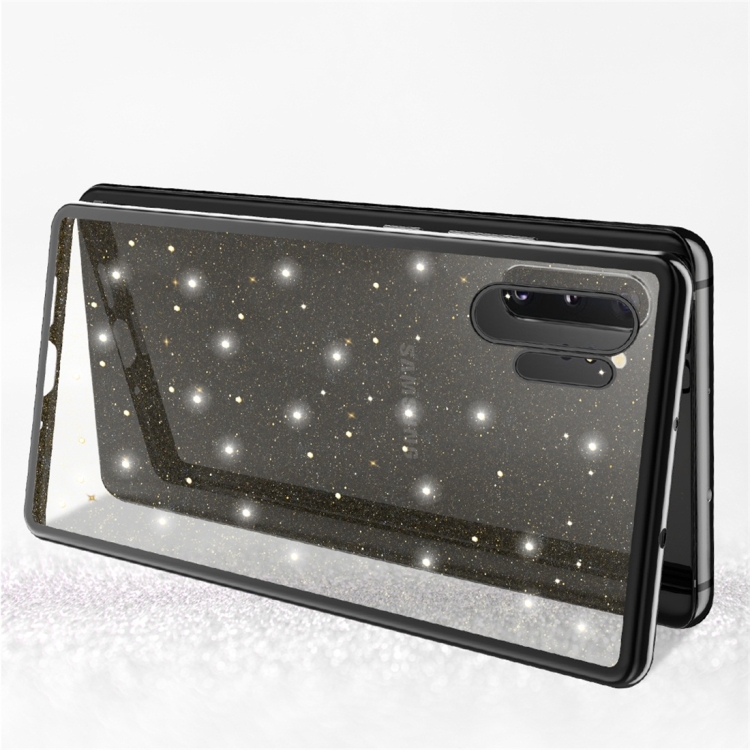 

For Galaxy Note 10+ SULADA Drop-proof TPU+ Plating Powder Protective Case(Black)
