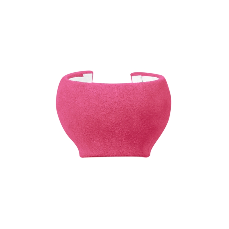 

Car Suede Shift Knob Handle Cover for Audi A3(2010-2013) / Q3(2013-2018) / TTRS(2013-2020) , Suitable for Left Driving(Pink)