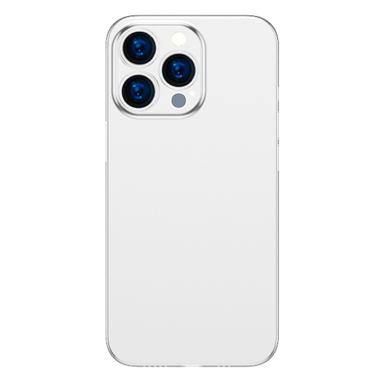 

TOTUDESIGN Soft Fiber Series Shockproof PP Protective Case For iPhone 13(Transparent White)