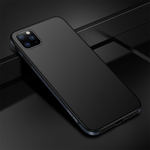 

For iPhone 11 Pro SULADA Shockproof Aviation Aluminum Metal frame + TPU + Frosted Protective Case(Black)