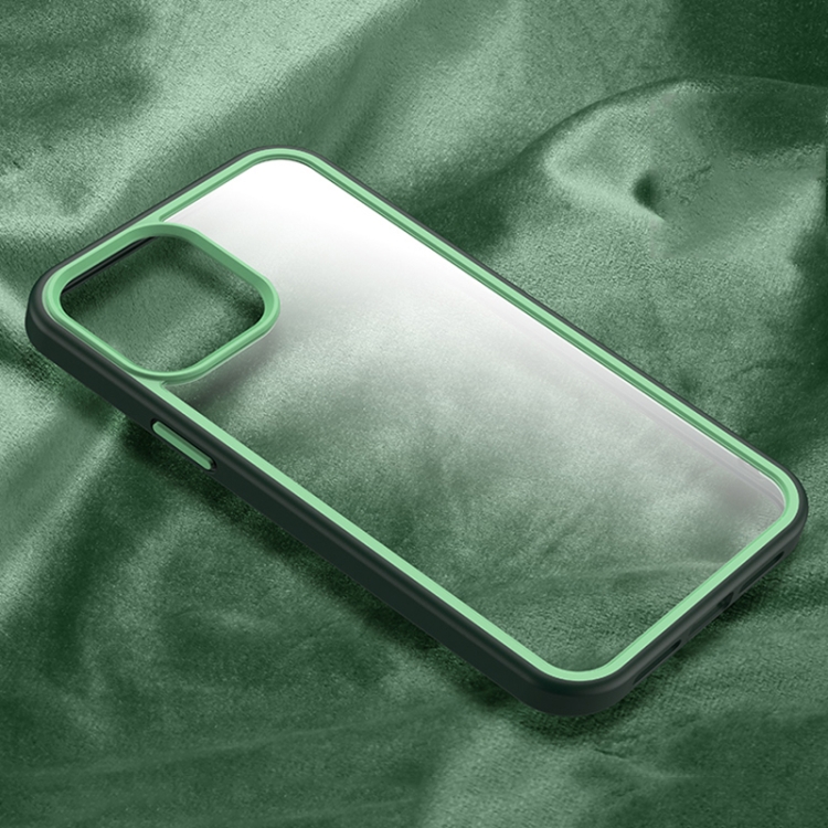 

X-level Contrast Color Design Shockproof PC Protective Case For iPhone 13(Green)