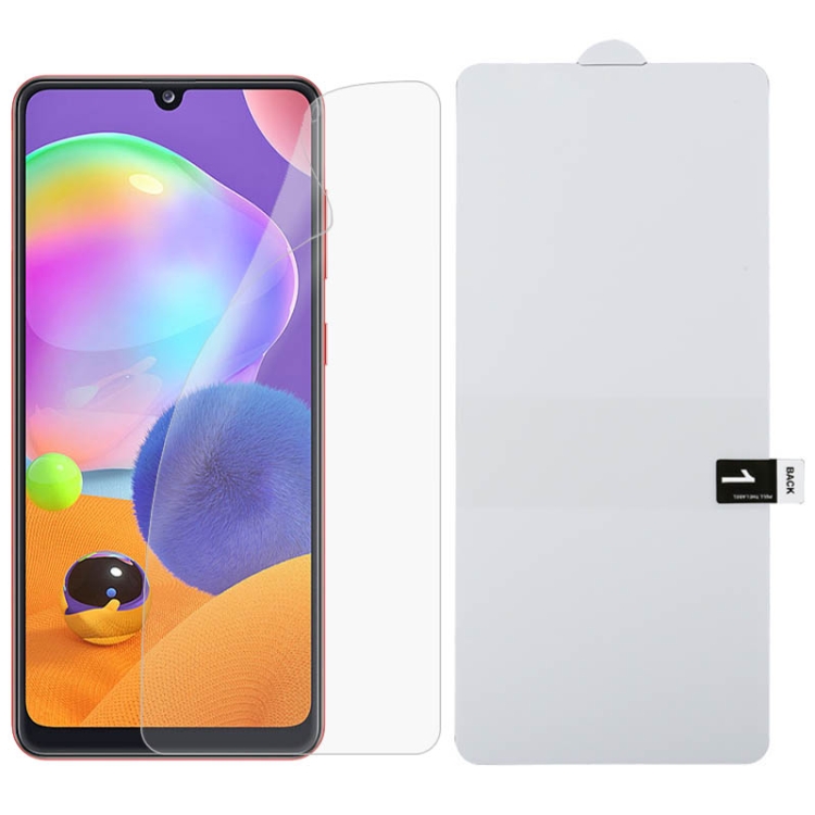 

For Samsung Galaxy A31s Full Screen Protector Explosion-proof Hydrogel Film