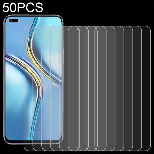 

For Honor X20 50 PCS 0.26mm 9H 2.5D Tempered Glass Film