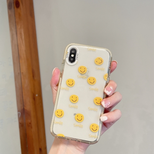 

Thickened TPU Shockproof Protective Case For iPhone XS Max(Smile)