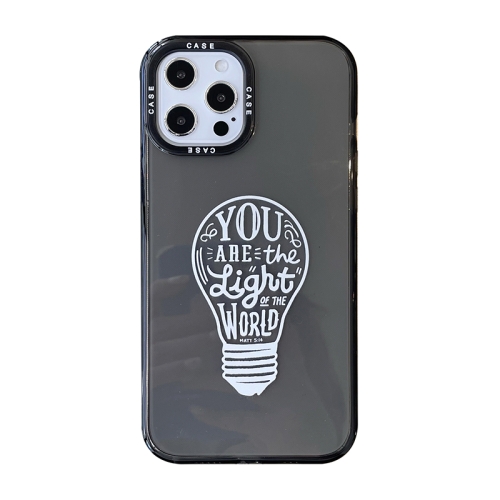 

Thickened TPU Shockproof Protective Case For iPhone 12(Bright Lamp)