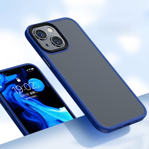 

Benks Froested PC Shockproof Protective Case For iPhone 13 mini(Blue)